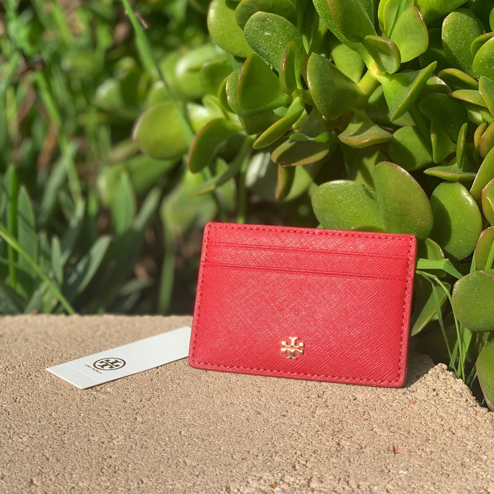 ❤️Tory Burch Emerson Chain Leather Wallet Set❤️ - Picture 7 of 8